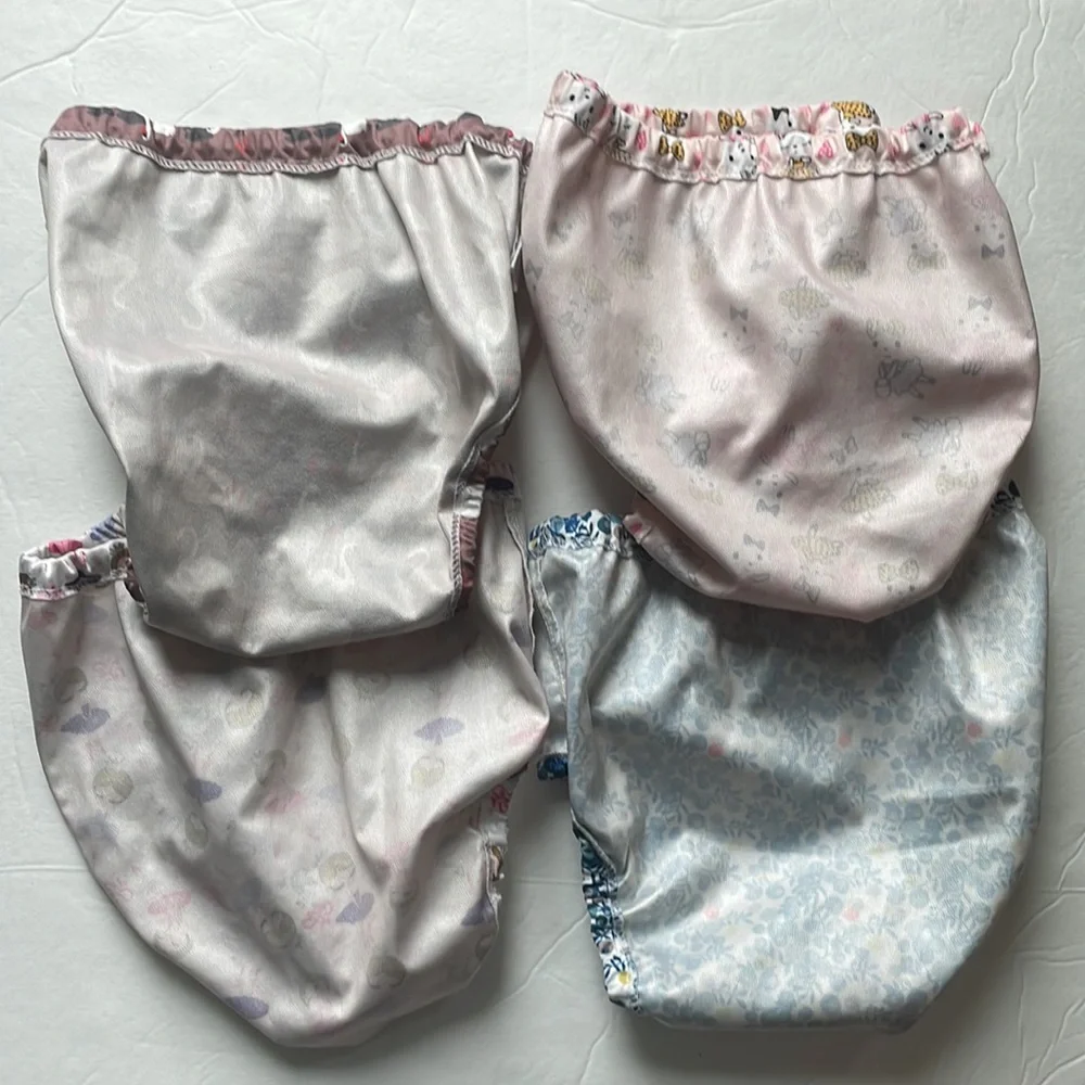 Plastic underwear cover for potty training pants, size 3T